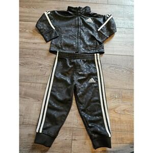 Adidas baby girl set 12 mos